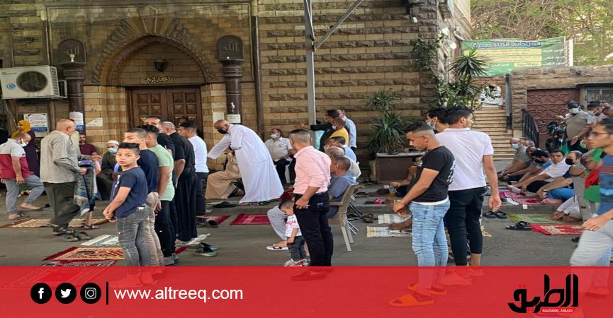صلاة العيد في مسجد مساكن القللي ألبوم الصور جريدة الطريق
