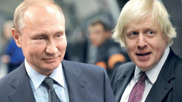 رؤساء بريطانيا وروسيا