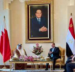 الرئيس السيسي يؤكد حرص مصر على تطوير التعاون مع البحرين في عدد من المجالات