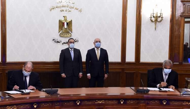 توقيع العقد سابقا بحضر رئيس الوزراء مصطفى مدبولي